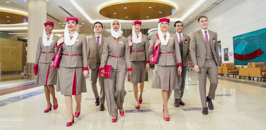 New Uniform for Emirates Passenger Services Team